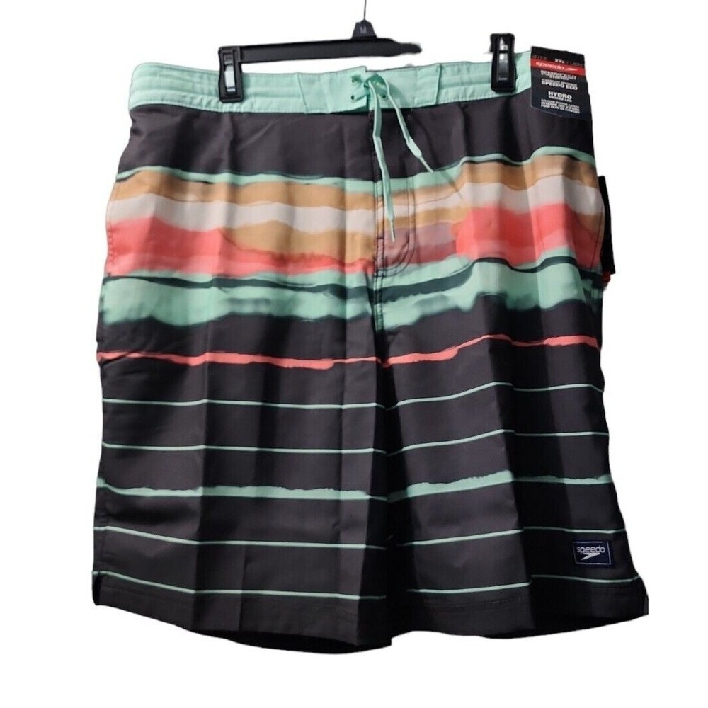 Speedo Hybrid Swim Trunks Square Leg 4-Way Stretch XXL
